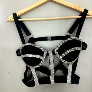 Rhinestone Bralette